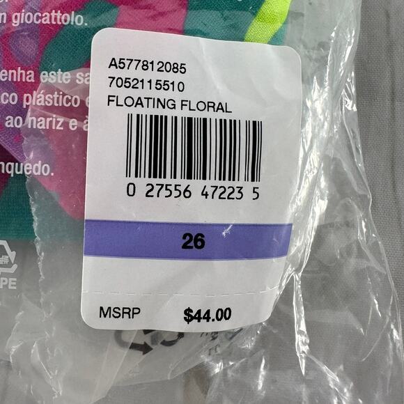 NWT Speedo Standard Swimsuit Brief Endurance+ The One Floating Floral Size 26 - Picture 10 of 10